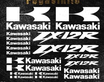 ZX12 Logo - Zx12r stickers