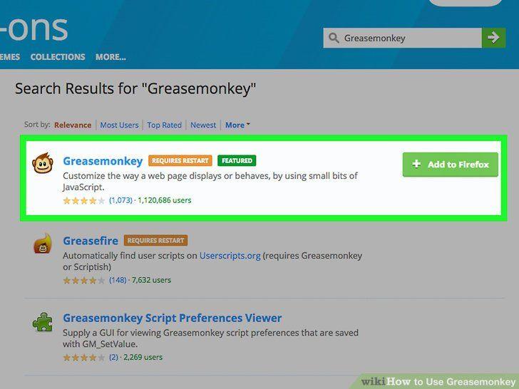 Greasemonkey Logo - How to Use Greasemonkey: 8 Steps (with Pictures) - wikiHow