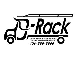 Rack Logo - D Rack Truck rack logo design