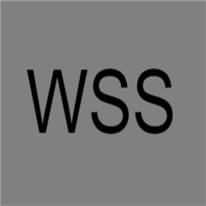 WSS Logo - WSS logo - Roblox