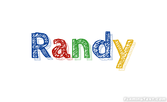 Randy Logo - Randy Logo. Free Name Design Tool from Flaming Text