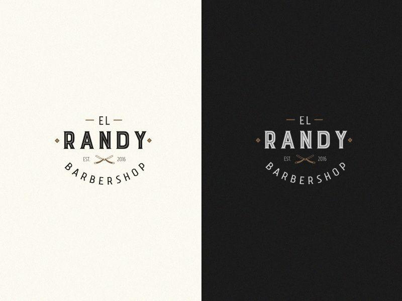 Randy Logo - Randy Barber shop Logo by Anibal Pharrell on Dribbble