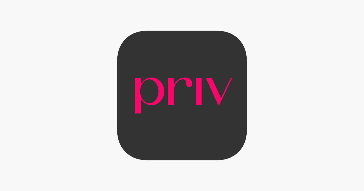 Priv Logo - PRIV - Salon delivered to you on the App Store