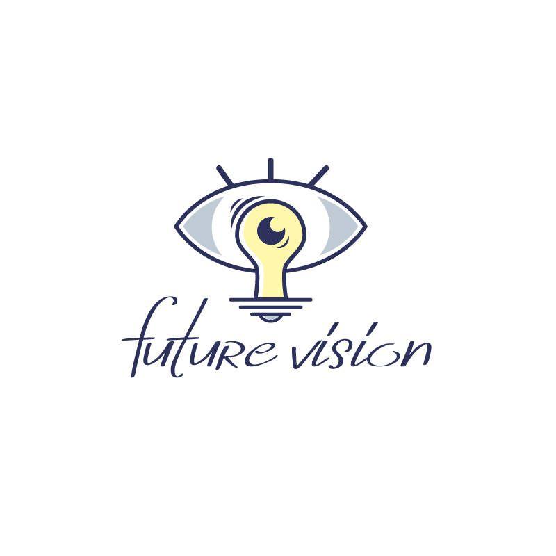 Vision Logo - Future vision Logo Design