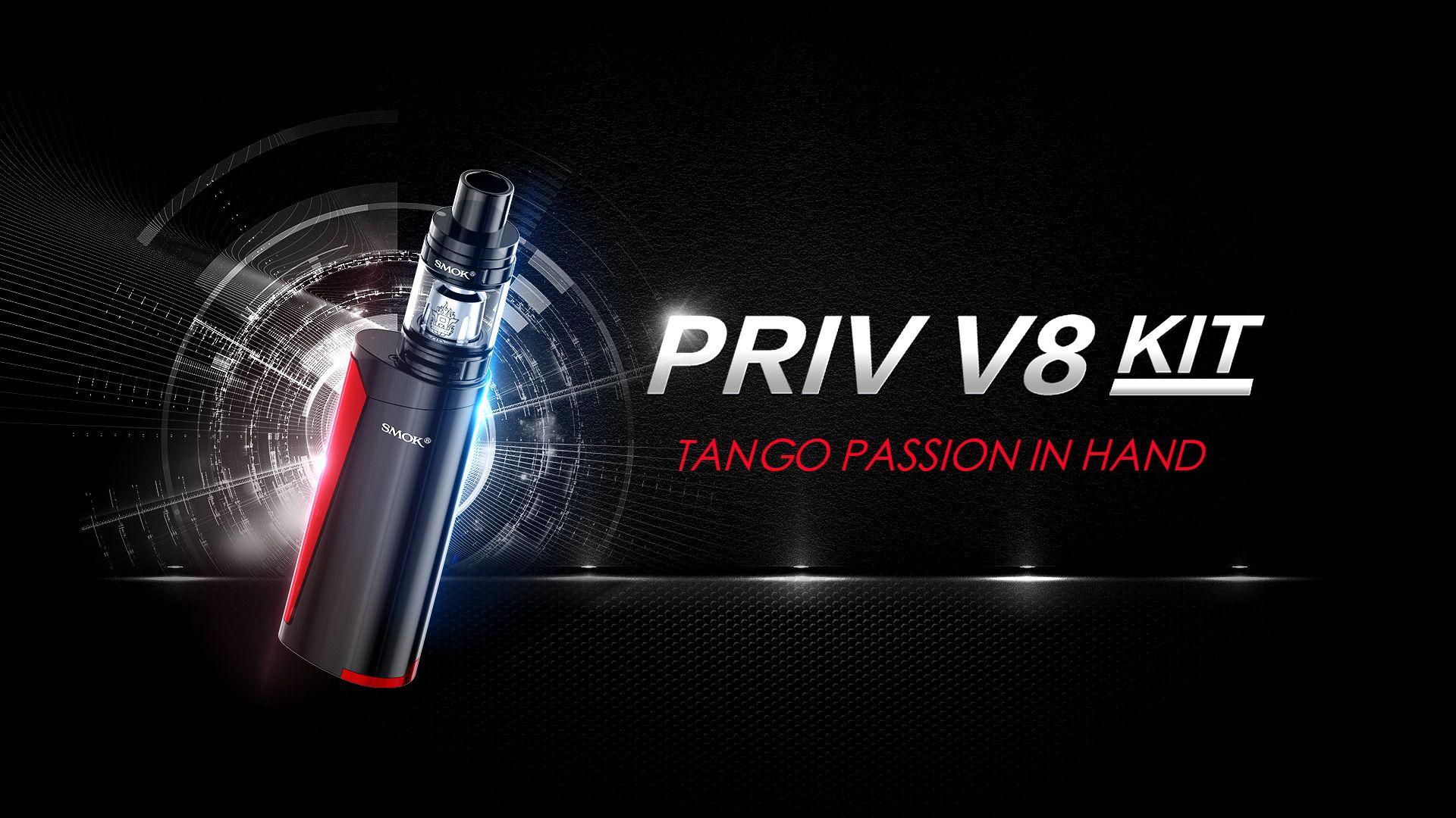 Priv Logo - Priv V8 Vaping Kit | E Mod | LETS VAPE & SMOKE SHOP KC