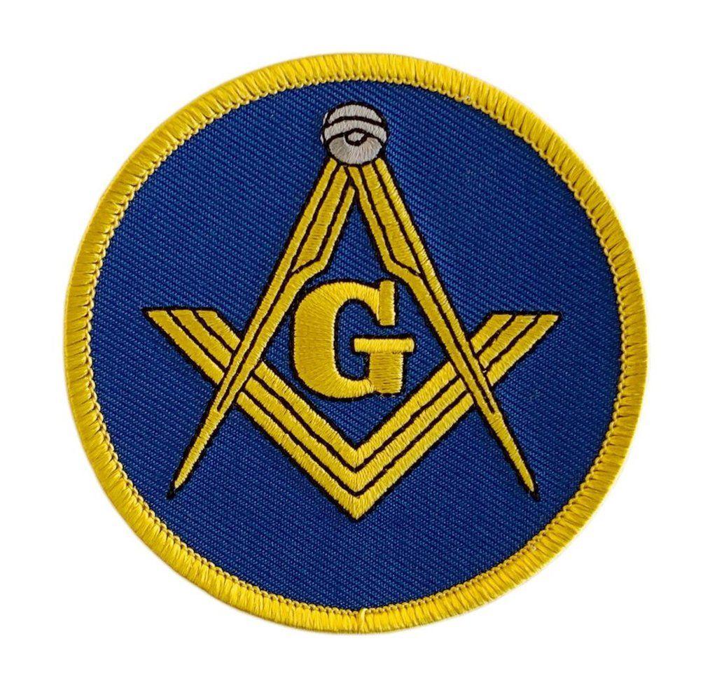 Masonic Logo - Miltacusa Masonic Logo G Square Freemason Compass Patch (Iron on Sew on -  MP7)