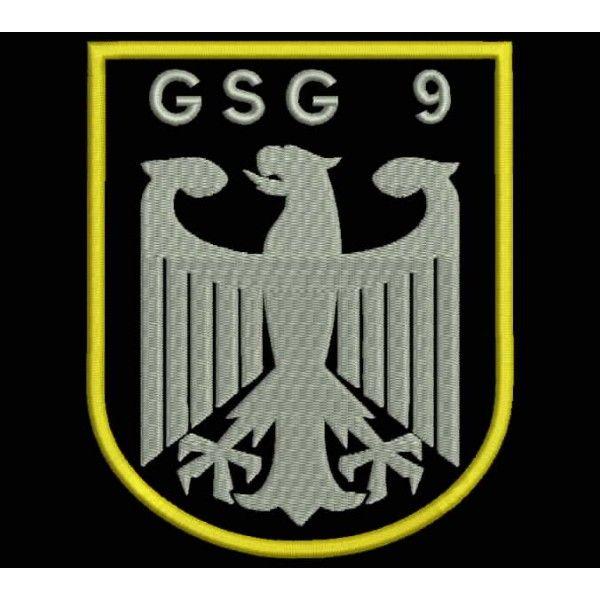GSG9 Logo - Parche Bordado GSG9 (Guardia Fronteriza) - PARCHES Y BORDADOS
