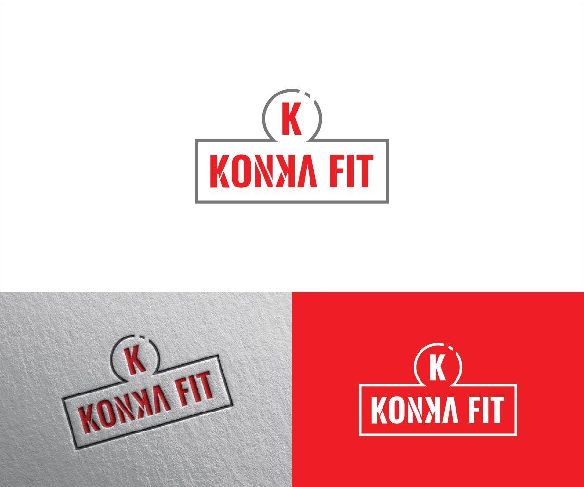Konka Logo - Elegant, Playful, Health And Wellness Logo Design for KONKA FIT