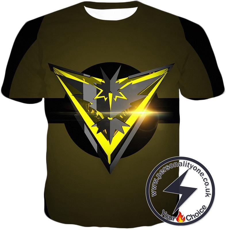 Zapdos Logo - Pokemon Zapdos the Legendary Thunder Pokemon Cool Logo T-Shirt ...