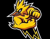 Zapdos Logo - Fightin' Zapdos on Behance