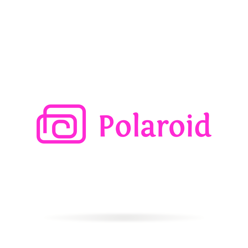 Polaroid Logo - Polaroid Photography Logo Template | Bobcares Logo Designs Services
