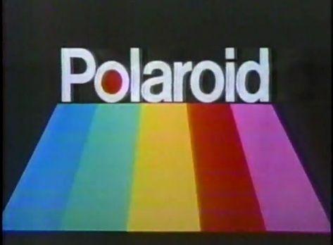 Polaroid Logo - 70s Spots: Polaroid. Retro 70's. Retro graphic design, Retro logos