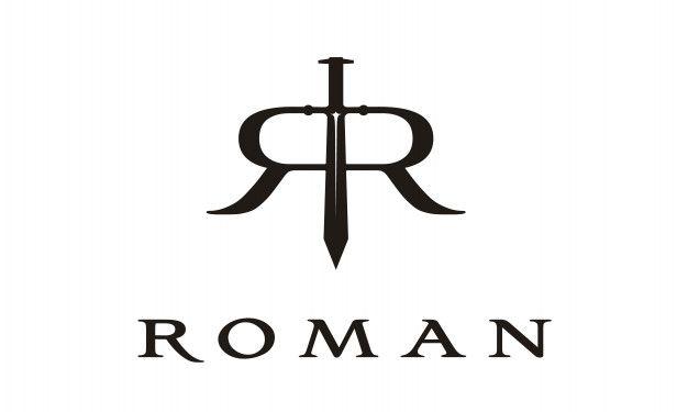 Roman Logo - Sword with initial r roman logo design Vector