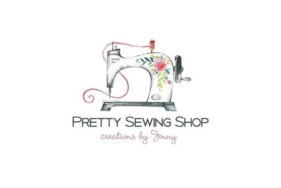 Sewig Logo - Sewing Logo Template Shop Branding