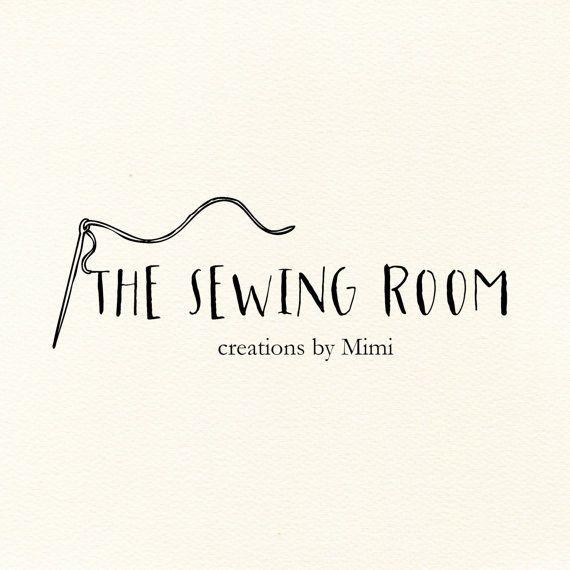 Sewig Logo - Sewing Logo-Small Business Logo-Craft Logo - business logos | Happy