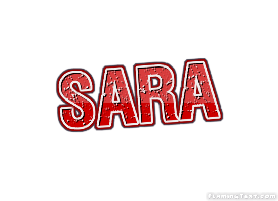 Sara Logo - Sara Logo | Free Name Design Tool from Flaming Text