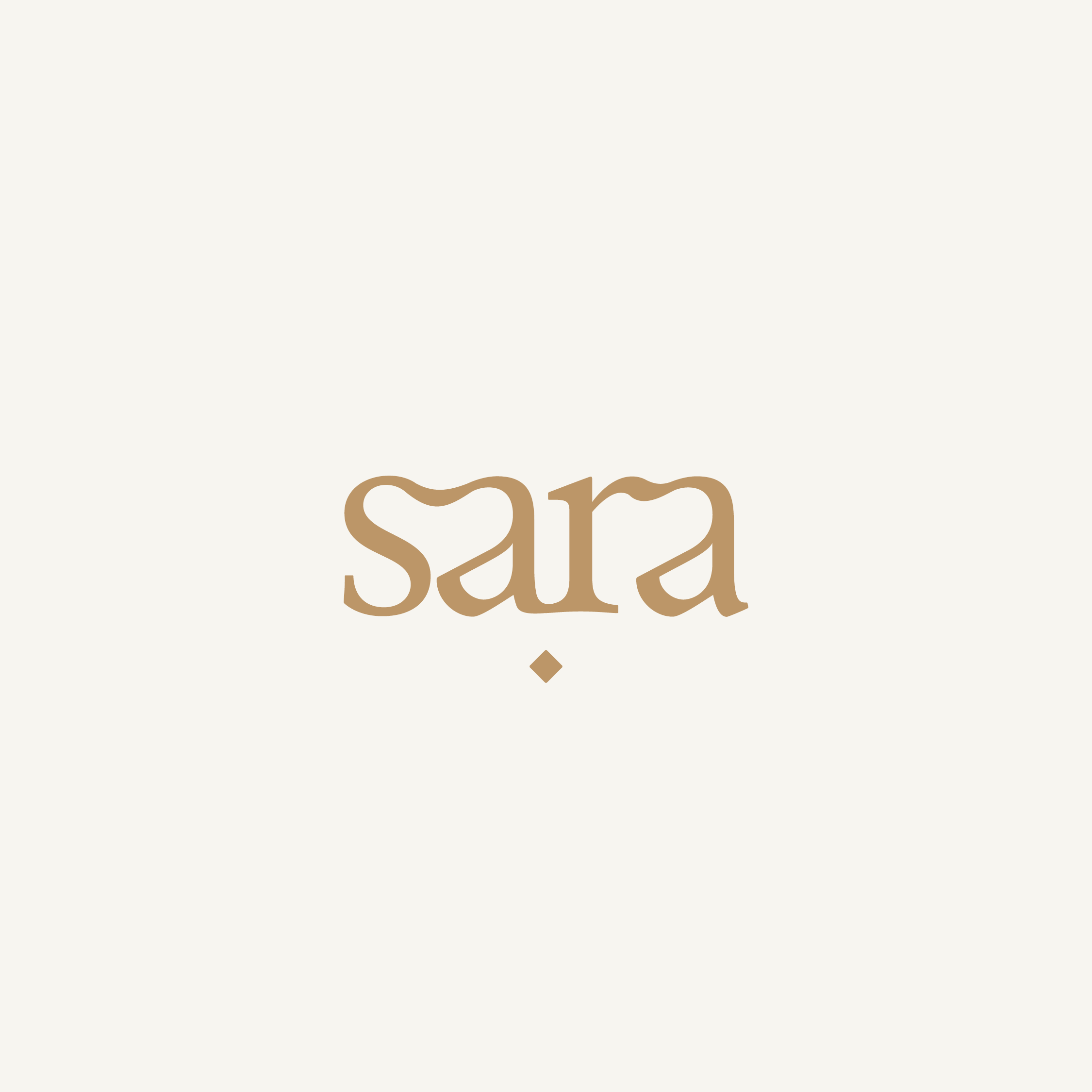 Sara Logo - Sara natural cosmetics brand. #branding #logo #design #typography ...