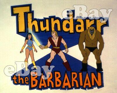 Ruby-Spears Logo - RARE! THUNDARR THE BARBARIAN Cartoon Color TV Photo HANNA BARBERA Ruby Spears