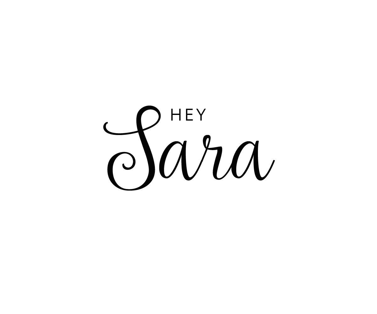 Sara Logo - Elegant, Playful, Fashion Logo Design for Hey Sara by isabel paoli ...