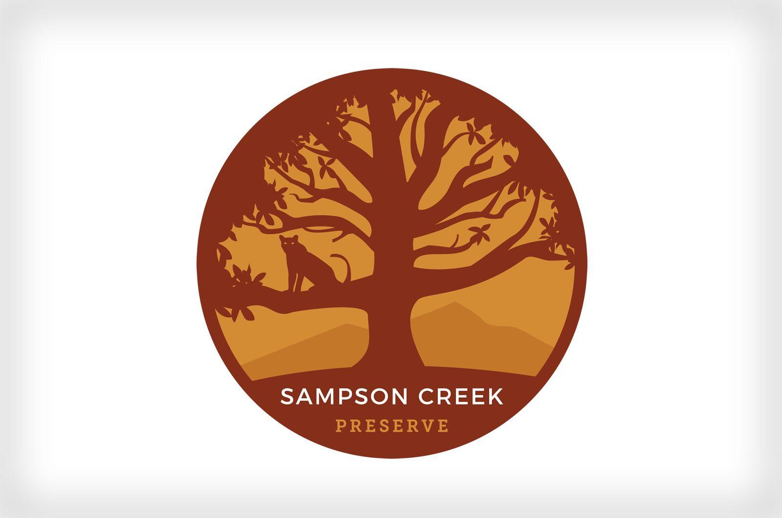 Preserve Logo - Sampson Creek Preserve Logo | Ruby Slipper Designs