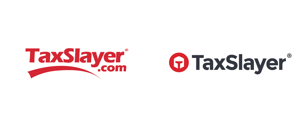 Tax Logo - Brand New: New Logo and Identity for TaxSlayer by Wier / Stewart