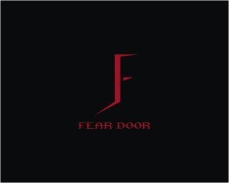 Door Logo - Fear Door Designed by VikkiV | BrandCrowd