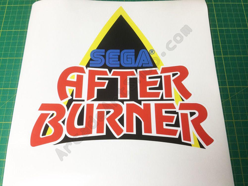 Afterburner Logo - Afterburner top bezel logo decal