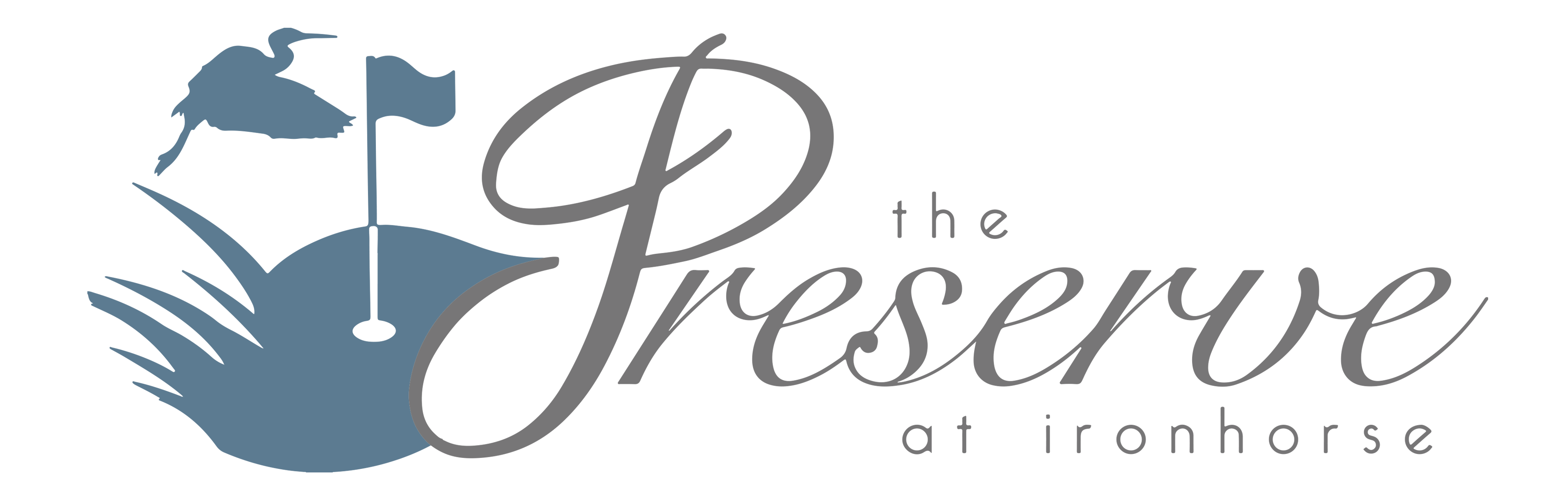 Preserve Logo - The Preserve at Ironhorse