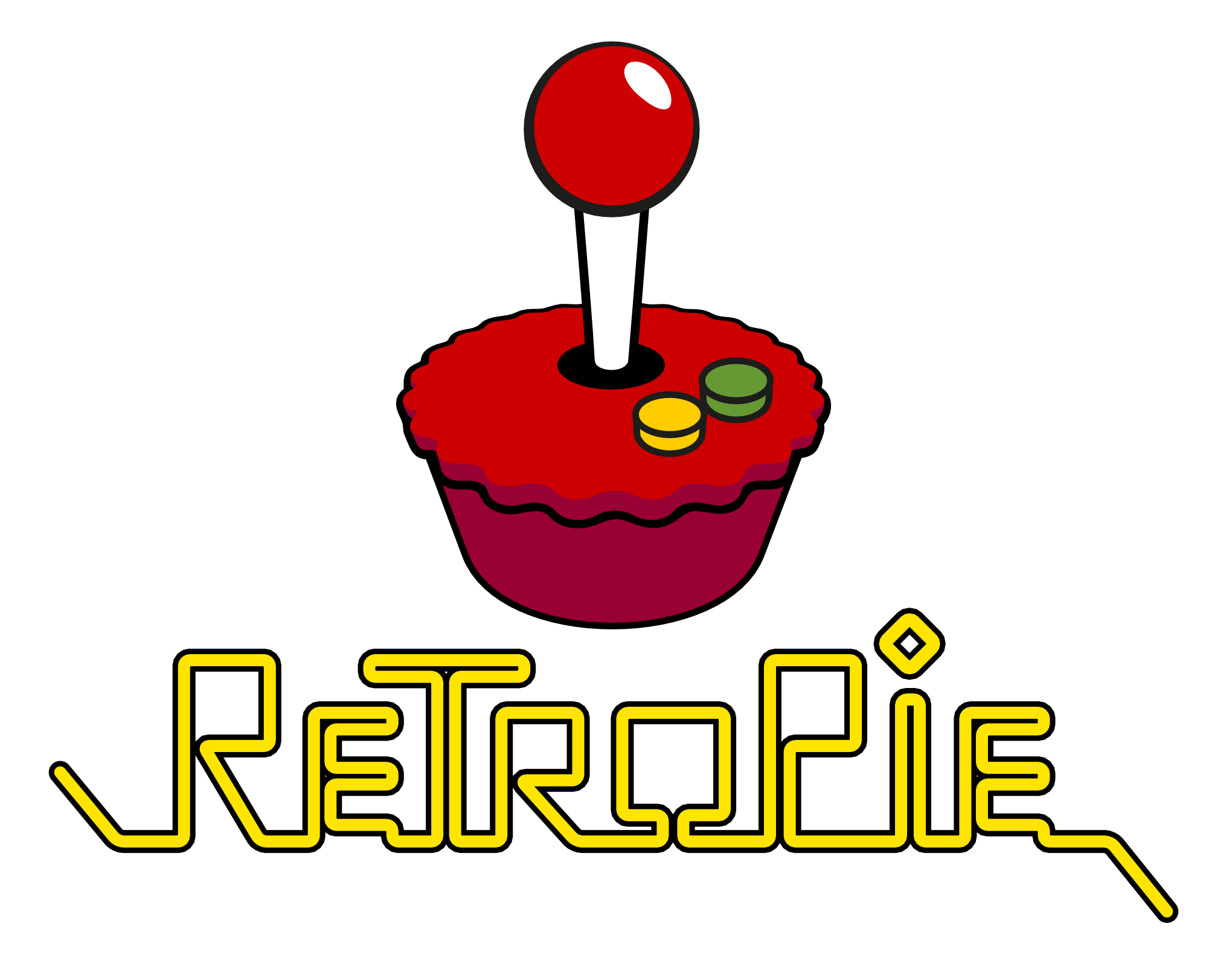 RetroPie Logo - RetroPie Logo - PetRockBlock