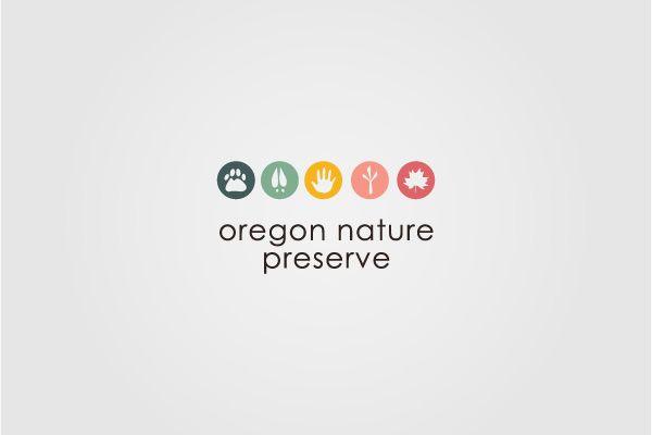 Preserve Logo - Oregon Nature Preserve Logo on AIGA Member Gallery