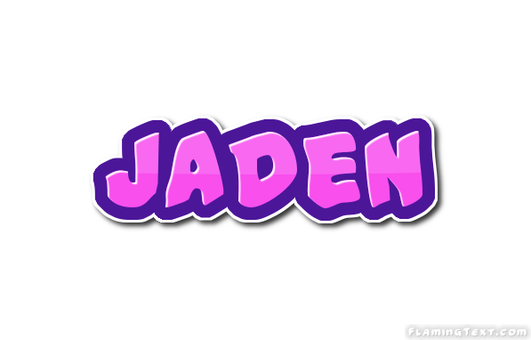 Jaden Logo - Jaden Logo. Free Name Design Tool from Flaming Text