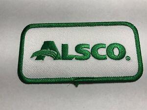 Alsco Logo - Details about Alsco Linen Uniform Rental Service Company Textile Workwear Logo Green Patch E