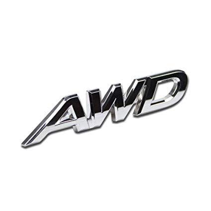 AWD Logo - Generic AWD Logo Emblem Tailgate Side Sticker Badge For 4x4 All Wheel Drive  SUV Off Road