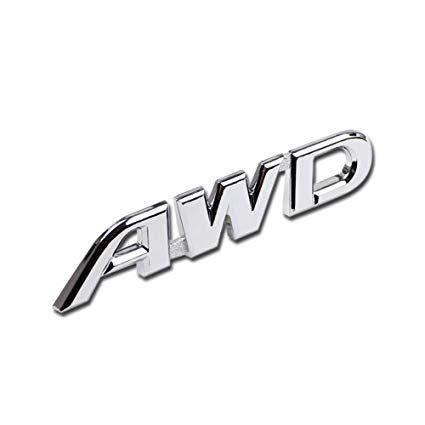 AWD Logo - Generic AWD Logo Emblem Tailgate Side Sticker Badge Fit For Toyota Highlander AWD