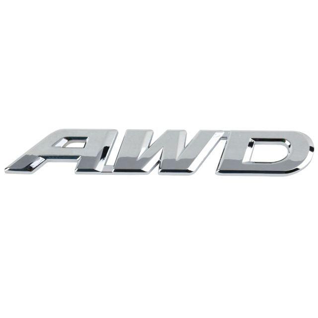 AWD Logo - New 3D Metal AWD Logo Emblem Badge Car Body Decal Sticker for Subaru Honda  4X4 Off Road SUV Car Styling Decorative