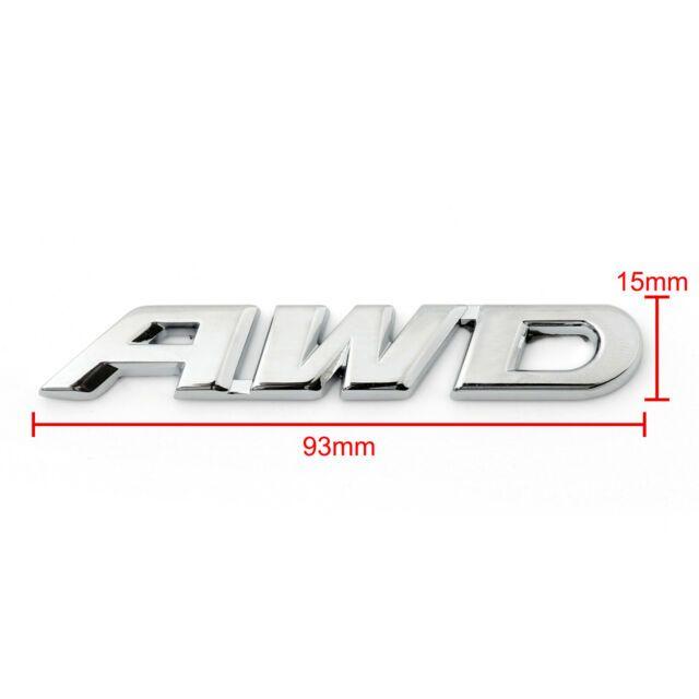 AWD Logo - AWD Emblem Tailgate Side Sticker Badge Fit 4x4 All Wheel Drive SUV off Road