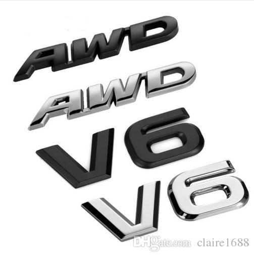 AWD Logo - Car Styling 3D Metal Sticker AWD Emblem Badge Logo Tail Fender Decal  Accessories for Toyota Impreza Subaru Honda 4X4 Off Road