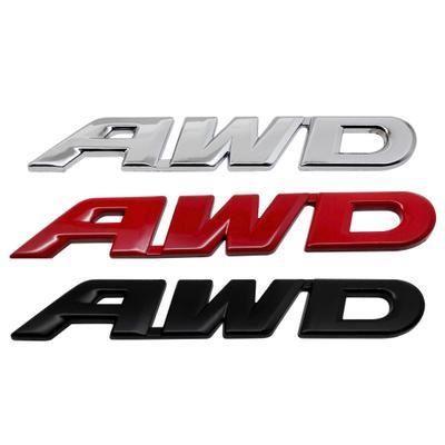 AWD Logo - car styling 3d emblem badge awd logo stickervolvo xc60 xc70 xc90 subaru  honda civic toyota corolla