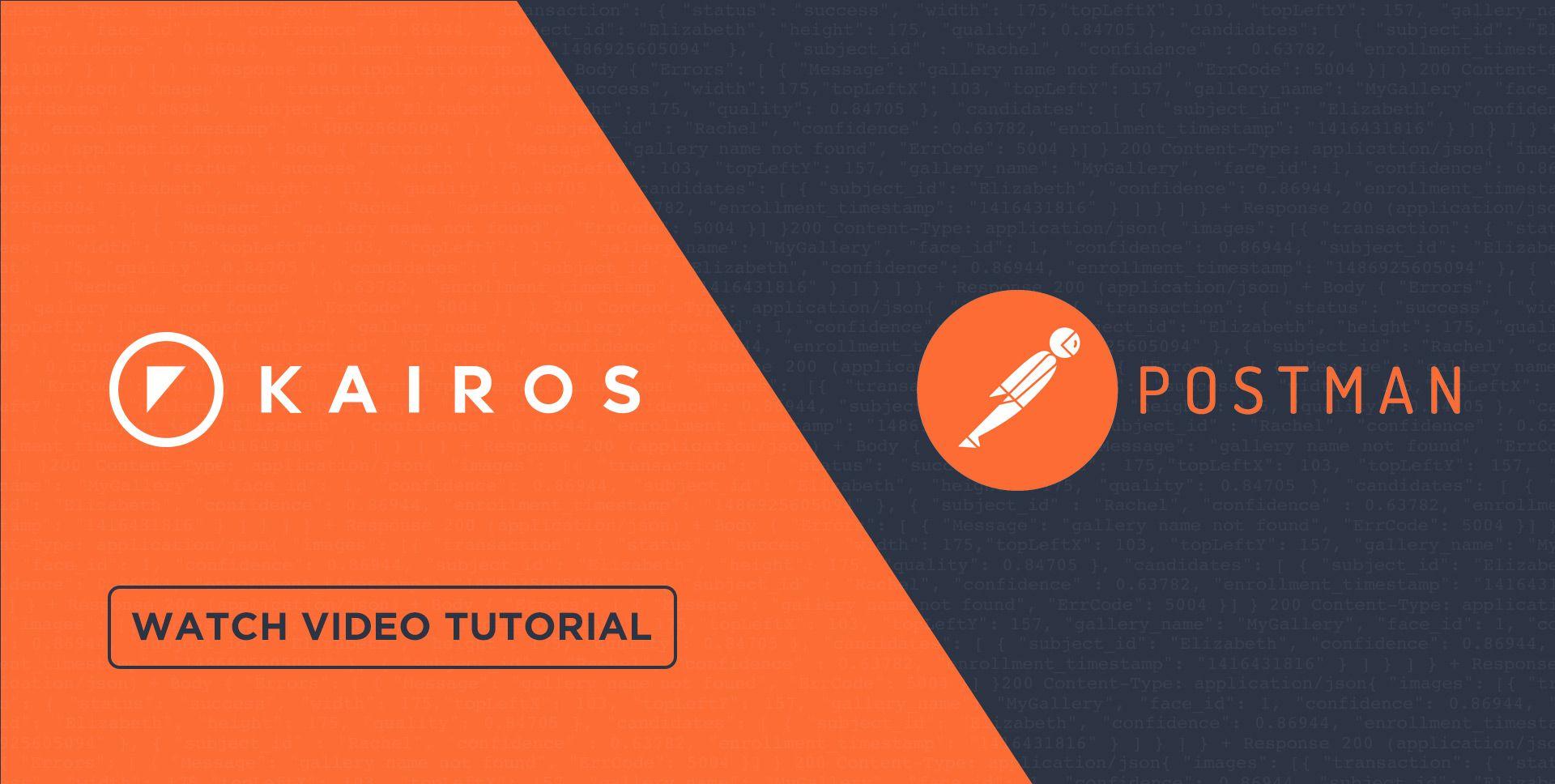 Postman Logo - The Best Way to Test Kairos' Facial Recognition API [VIDEO]