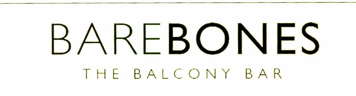 Barebones Logo - BAREBONES THE BALCONY BAR Trademark Detail | Zauba Corp