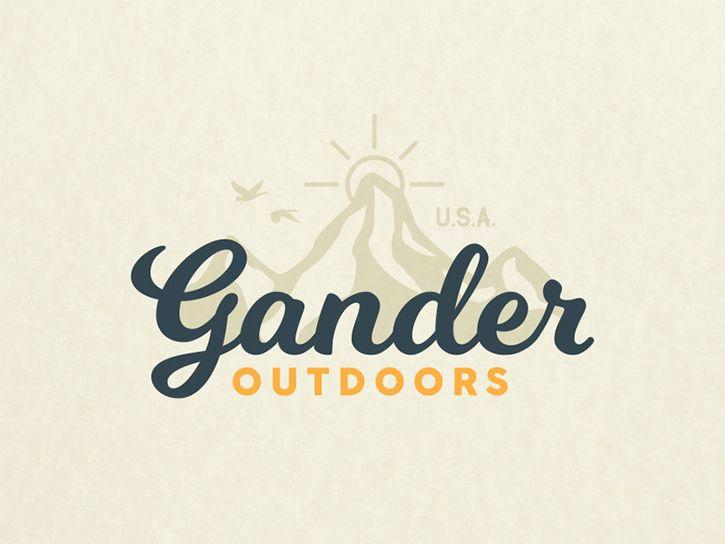 Outdoors Logo - Gander Outdoors Logo – LSummers Design