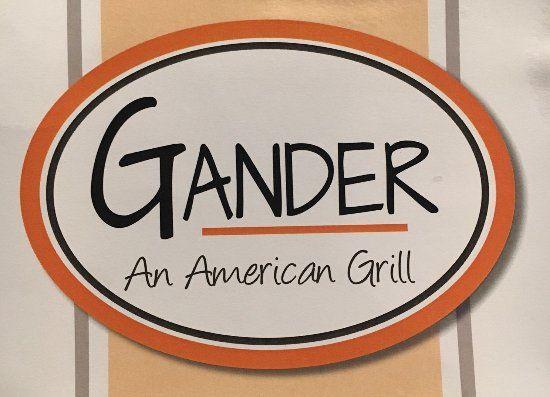 Gander Logo - LOGO of Gander: An American Grill, Louisville