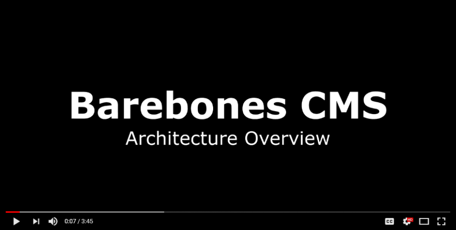 Barebones Logo - Barebones CMS
