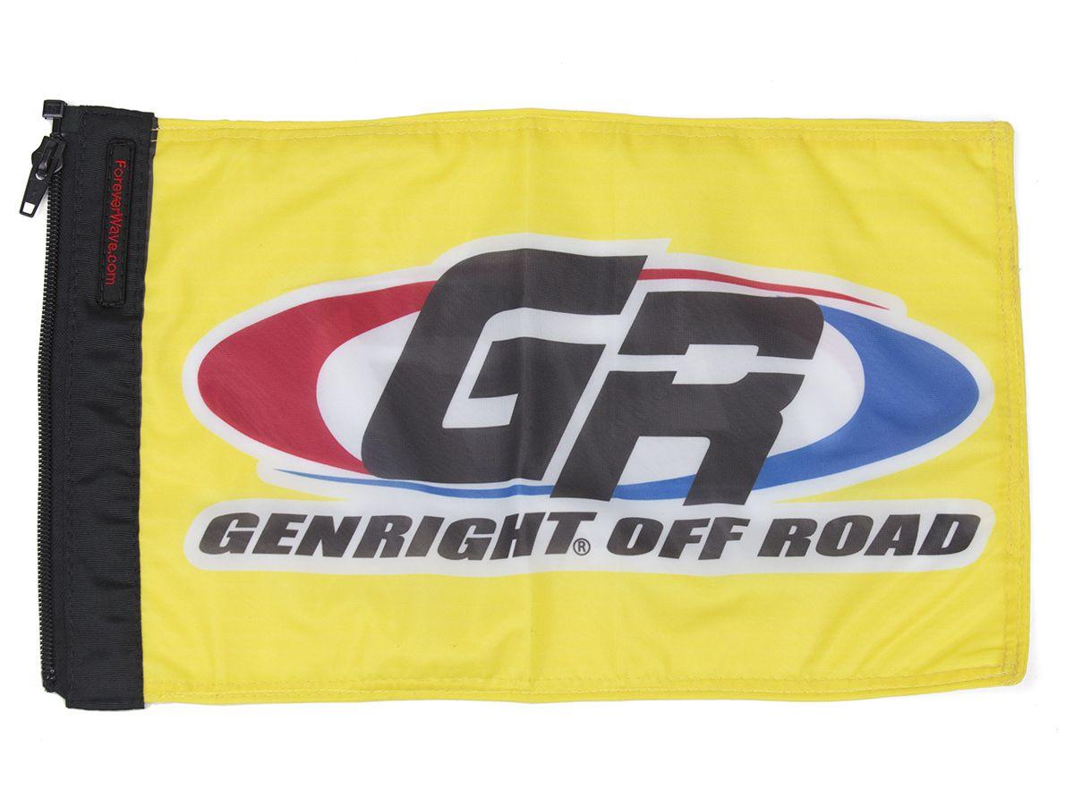 GenRight Logo - ForeverWave 18W x 12H GenRight Logo Flag