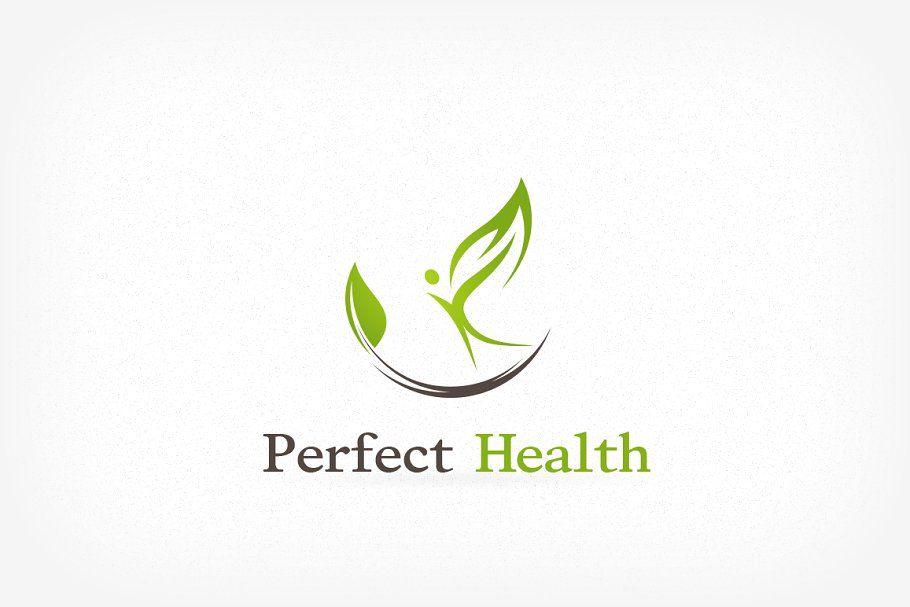 nHealth Logo - Perfect Health Logo