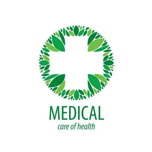 nHealth Logo - Green medical health logos design vector 05 free download