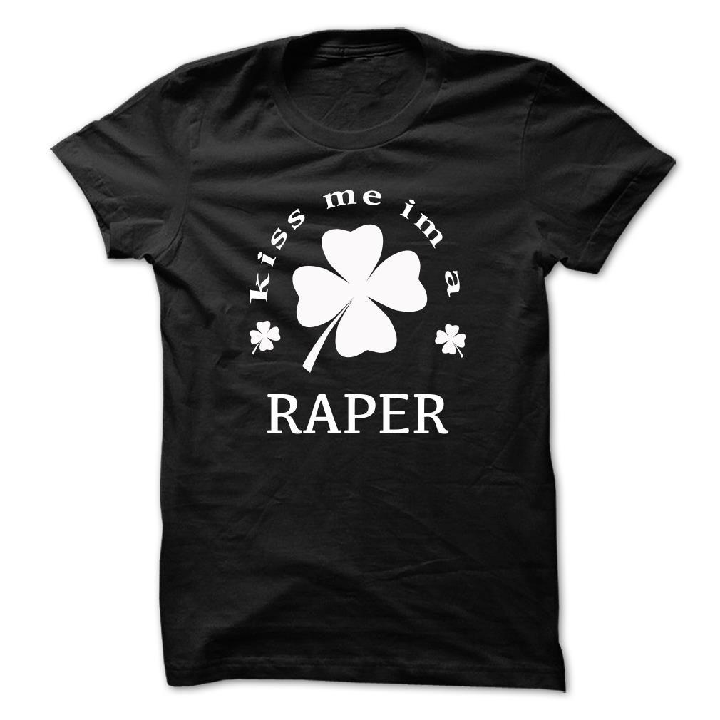 Raper's Logo - Kiss Me Im A Raper. Classic Guys / Unisex Tee