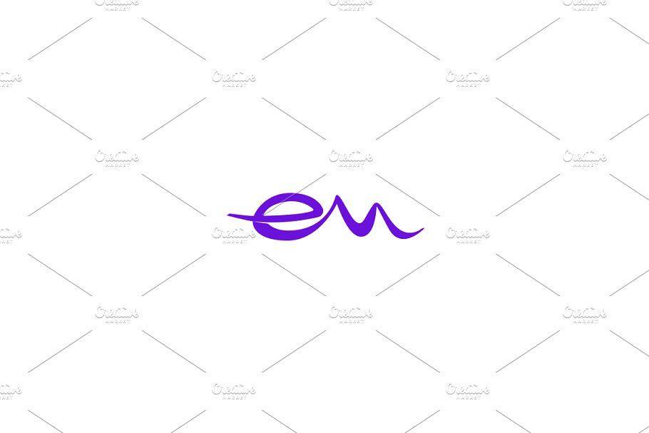 Em Logo - EM Monogram Logo