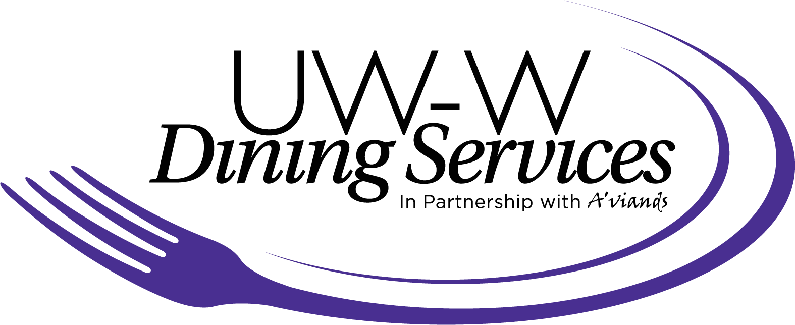 Dining Logo - UW Whitewater. A'viands Campus Dining