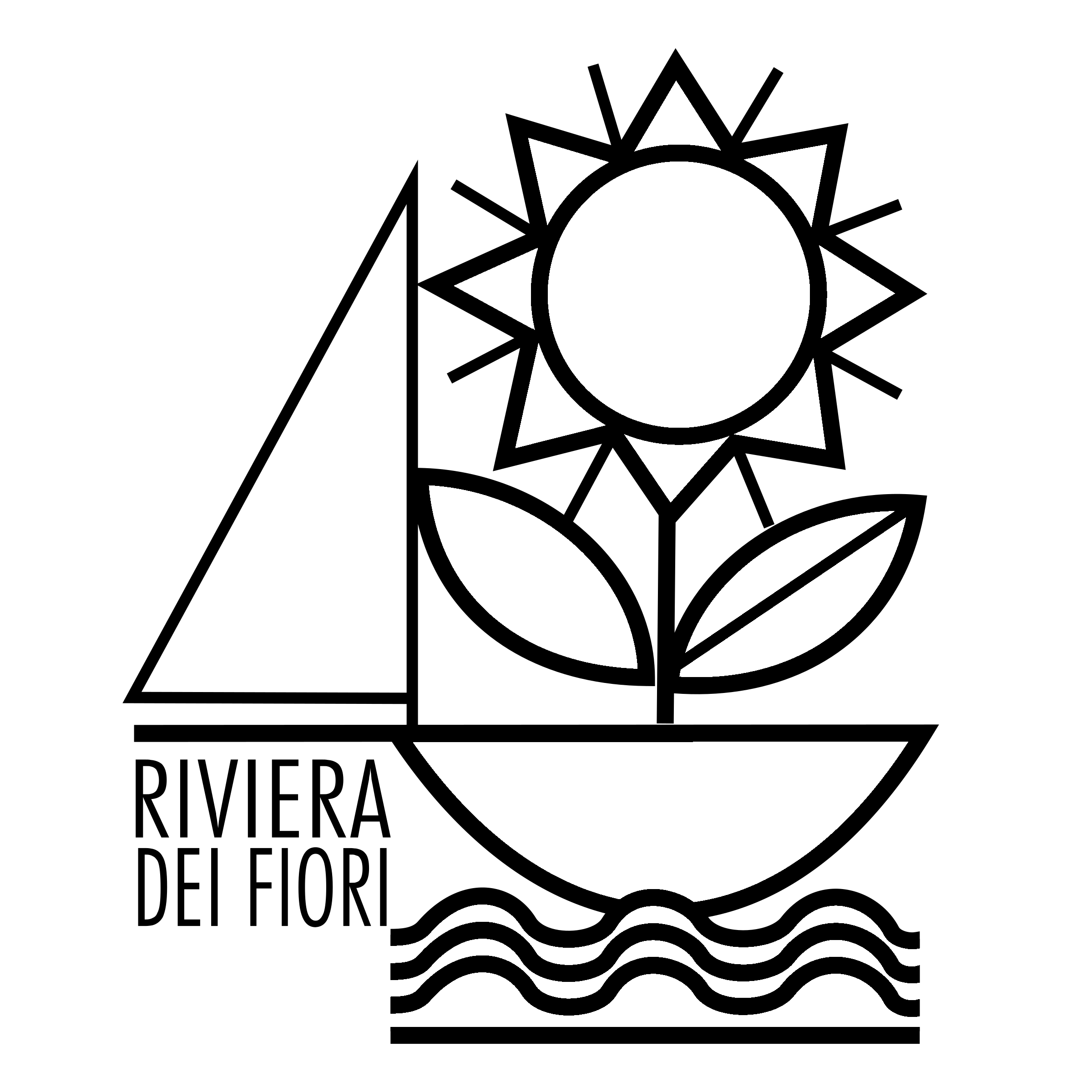 Fiori Logo - Riviera Dei Fiori Logo PNG Transparent & SVG Vector - Freebie Supply